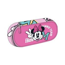 Estuche portatodo ovalado minnie 8.5 x 5.0 x 22.5 cm