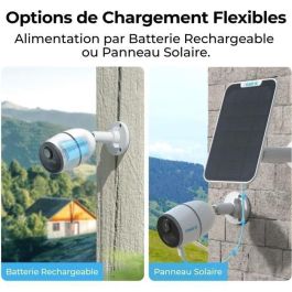 Reolink G330 Cámara Exterior con Panel Solar Blanca