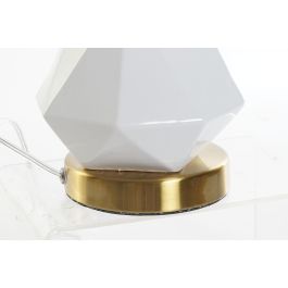Lampara Sobremesa DKD Home Decor Blanco Dorado 20 x 37 x 20 cm Lampara Sobremesa DKD Home Decor Blanco Dorado 20 x 37 x 20 cm