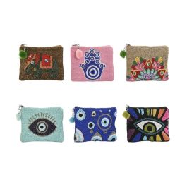 Monedero Indio DKD Home Decor Multicolor 1 x 11 x 14 cm (6 Unidades) Precio: 27.95000054. SKU: B1GB53BY6P