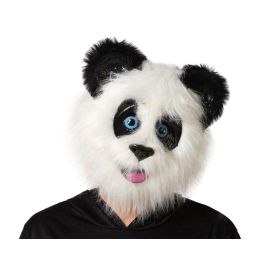 Máscara de oso panda peluche con pelo 27x23 cm Precio: 3.58999982. SKU: B1AX6JGYPB