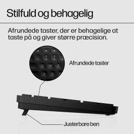 HP Teclado Inalámbrico Programable 450 - Confort, Productividad y Estilo Personalizable con +20 Teclas