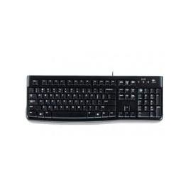 Logitech Teclado K120 USB con cable, diseño estándar QWERTY, resistente a salpicaduras Precio: 37.50000056. SKU: B19TB29NV7