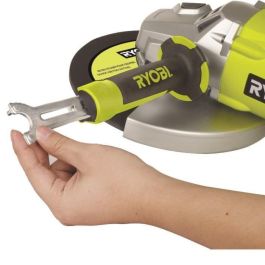Ryobi EAG2000RS Amoladora Angular 2000W Ø 230mm, 6000 rpm, Bloqueo Eje, Carcasa sin Herramientas, Interruptor Seguridad Doble, Mango Giratorio 180º Ryobi EAG2000RS Amoladora Angular 2000W Ø 230mm, 6000 rpm, Bloqueo Eje, Carcasa sin Herramientas, Interruptor Seguridad Doble, Mango Giratorio 180º