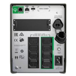 APC SMT1500IC UPS Línea Interactiva 1.5kVA 1000W 8 Salidas AC, Negro APC SMT1500IC UPS Línea Interactiva 1.5kVA 1000W 8 Salidas AC, Negro