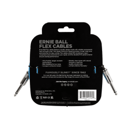 Cable Eb Instrumento Flex Jack-Jack Ss 3 M - Azul Cable Eb Instrumento Flex Jack-Jack Ss 3 M - Azul