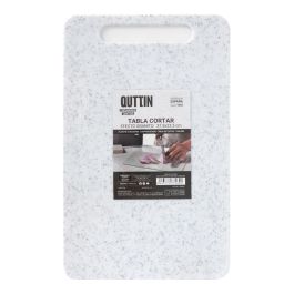 Quttin Tabla de Cortar de Plástico con Efecto Granito 37.5 cm x 23.5 cm (18 Unidades)