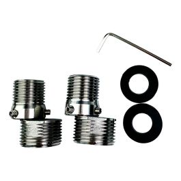 Verhal Kit Excéntricas Extensibles Rotatorias 360° 40-50mm Rosca ½-¾ Pulg Inox 304 Nbr Incluye Fijación Precio: 12.68999963. SKU: B1JVNBM7WE