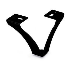 Q&Q Pata Metálica Vinet Negro Mate Metal Altura 100 H Precio: 1.88999943. SKU: B13RQASGK3