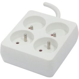 CHACON Bloque 4 x 16 A cuadrado con cable de 1,5 m - Blanco Precio: 21.49999995. SKU: B1CCBADHDW