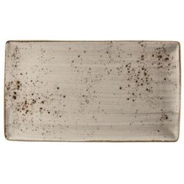 Fuente Rectangular RUSTIC Dove Gris 34x19 cm - SUMMA (6 Unidades) Precio: 211.49999948. SKU: B1DWPBTDC8