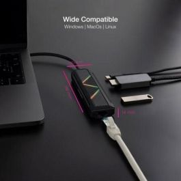 Docking USB Tipo-C Nanocable 10.16.0501/ 2xUSB/ 1xUSB Tipo-C PD/ 1xHDMI/ 1xRJ45/ Negro Docking USB Tipo-C Nanocable 10.16.0501/ 2xUSB/ 1xUSB Tipo-C PD/ 1xHDMI/ 1xRJ45/ Negro