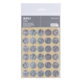 Gomets Apli Metalizados Bolsa 3H Circulo Ø 20 Mm Plata 90 Uds. (11809) 10 unidades Precio: 16.50000044. SKU: B15FTMQMM9