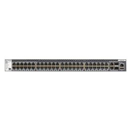 NETGEAR GSM4352S - Switch gestionado L3 52 puertos (48x RJ45 Gigabit, 4x SFP+ 10G) Apilable - Para rack