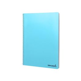 Cuaderno Espiral Liderpapel Folio Smart Tapa Blanda 80H 60 gr Pauta 3,5 mm Con Margen Colores Surtidos 10 unidades