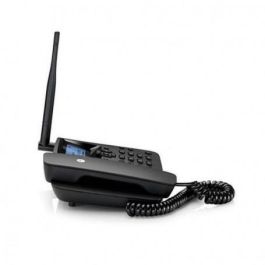 Motorola Fw200 L Teléfono Inalámbrico con SIM, Pantalla LCD 128x64, Negro