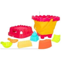 Cubo castillo de playa plegable con juguetes de playa color beach Precio: 7.49999987. SKU: B1FWTSSZRB