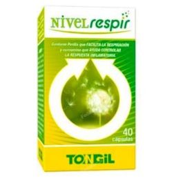 TONGIL Nivelrespir 40 Cápsulas - Complemento Alimenticio para Vías Respiratorias con Vitamina C y Quercetina Precio: 20.79. SKU: B1HQJYEFES