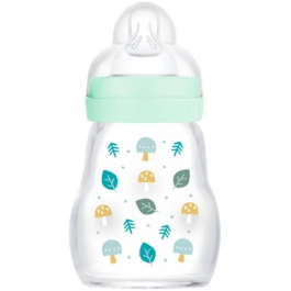 Mam Biberón de Vidrio 170ml Azul Tetina Flow 1 para Bebé de 0 a 6 Meses Precio: 25.4999998. SKU: B1JP8S7FK4