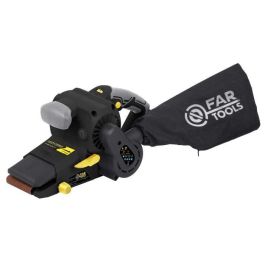 Fartools Lijadora eléctrica de banda abrasiva 1010 W, 76x533 mm, 360 m/min, Velocidad variable, Bolsa colectora de polvo