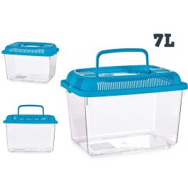 Pecera Grande Mascow 30x20 cm Azul con Asas, 7 L, Plástico (8 Unidades) Precio: 74.50000008. SKU: B1EHAZRYGH