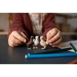 Schleich - Chicken Trio - 42574 - Rango mundial agrícola Schleich - Chicken Trio - 42574 - Rango mundial agrícola