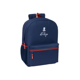 Mochila Escolar El Pulpo Azul marino 32 x 43 x 14 cm Precio: 32.10856. SKU: B147YQ7JQQ