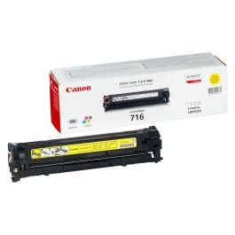 Canon Toner 716 Y Yellow Cartucho de Tóner Original Amarillo para Impresora LBP5050/5050n, MF8030Cn con Rendimiento de 1500 Páginas Precio: 75.49999974. SKU: B16WLED554