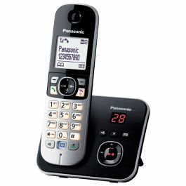 Teléfono Fijo Panasonic KX-TG6821FRB Negro Gris Precio: 81.95000033. SKU: B1FHR5GTHJ