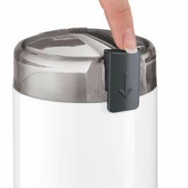Bosch TSM6A011W Molinillo de Café Eléctrico 180W, 75g Granos, Acero Inoxidable, Molido Fino, Blanco