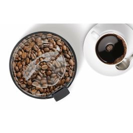 Bosch TSM6A011W Molinillo de Café Eléctrico 180W, 75g Granos, Acero Inoxidable, Molido Fino, Blanco