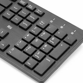 Teclado y Ratón Inalámbrico Rii RK200 USB Negro (Reacondicionado A+) Teclado y Ratón Inalámbrico Rii RK200 USB Negro (Reacondicionado A+)