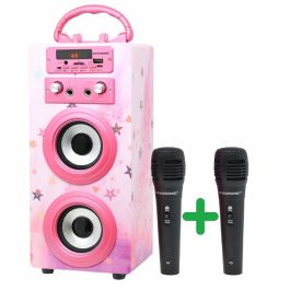 Altavoz Bluetooth Portátil Dynasonic Rosa (Reacondicionado A+) Altavoz Bluetooth Portátil Dynasonic Rosa (Reacondicionado A+)