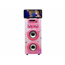 Altavoz Bluetooth Portátil Dynasonic Rosa (Reacondicionado A+) Altavoz Bluetooth Portátil Dynasonic Rosa (Reacondicionado A+)