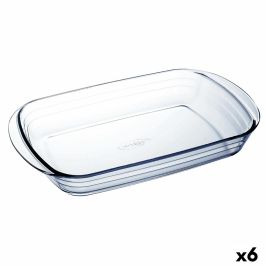 Fuente para Horno Ô Cuisine Ocuisine Vidrio Transparente Vidrio Rectangular 35 x 22 x 6 cm (6 Unidades) Precio: 52.5900001. SKU: S2706899