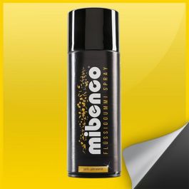 Mibenco Spray Goma Liquida 400 mL Amarillo Brillante MIB71411023