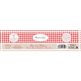 Inde Tarro de Vidrio con Celdillas y Tapa para 1 kg de Miel - 750 ml (12 Unidades)