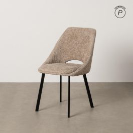 Silla Beige Tejido-Metal Salón 48 X 61 X 85 cm Precio: 117.9024. SKU: B1AWJZMD7K