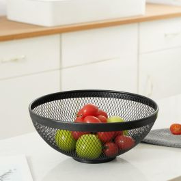 Cesta de metal para frutas Confortime 26x12.5 cm (12 Unidades) Cesta de metal para frutas Confortime 26x12.5 cm (12 Unidades)