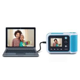 Vtech VT80549175 Kidizoom Print Cam Cámara Digital Infantil con Impresora Integrada Color Azul