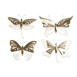 Decoracion Pared Glam DKD Home Decor Dorado 2 x 33 x 43 cm (4 Unidades) Precio: 54.94999983. SKU: B16KFQN9MM
