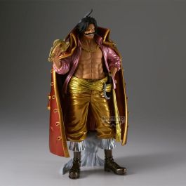Banpresto Figura Premium Gol D. Roger [The Metallic] de One Piece - 30cm PVC Edición Coleccionista con Acabado Metalizado