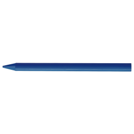 Plastidecor Lápices de Cera Unicolor Azul - Estuche de 25 Lápices - Ideal para Uso Escolar - Referencia 06