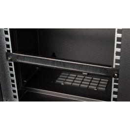 Equip 10" Kabeldurchführung mit Bürsteneinsatz. 1U schwarz