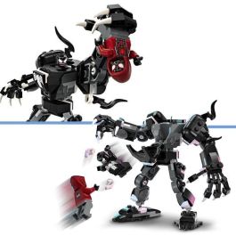 LEGO 76276 Marvel Armadura robótica de Venom contra Miles Morales, juguete de construcción con minifiguras LEGO 76276 Marvel Armadura robótica de Venom contra Miles Morales, juguete de construcción con minifiguras