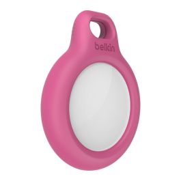 Belkin F8W973BTPNK Llavero para Apple AirTag Rosa - Protección y Estilo para tus Llaves y Mochilas
