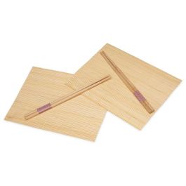 Set Sushi 4 Palillos Y 2 Esterillas Bamb Kinvara 4X24CM (48 Unidades) Set Sushi 4 Palillos Y 2 Esterillas Bamb Kinvara 4X24CM (48 Unidades)