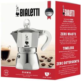 Bialetti Dama Pure Ice 1TZ Cafetera italiana de aluminio 0.075 L para 1 taza