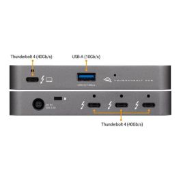 OWC Thunderbolt Hub 40Gb/s con 4 Puertos Thunderbolt 4 (USB-C) y USB-A 3.2 Gen 2 para Mac/PC, Soporta Dual 4K/8K, Carga, Gris Espacial Precio: 257.49999957. SKU: B1H8HDWDGY