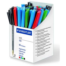Boligrafo Staedtler 430 Medio Surtido Expositor De 50 (5X430 M-2, 4X430 M-5, 21X430 M-3, 20X430 M-9) Precio: 21.95000016. SKU: B1GJ9MAE3D